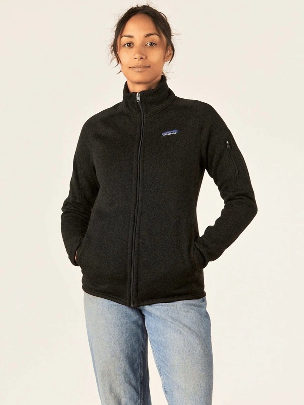 Patagonia Women's Better Sweater Full-Zip Jacket Black Medium